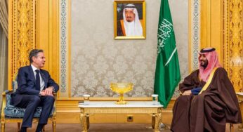 U.S. Secretary of State Meets Saudi Crown Prince: Discussing the Future of Gaza and Regional Stability