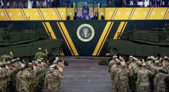 Army’s 250th Parade Draws Supporters, Protesters Alike