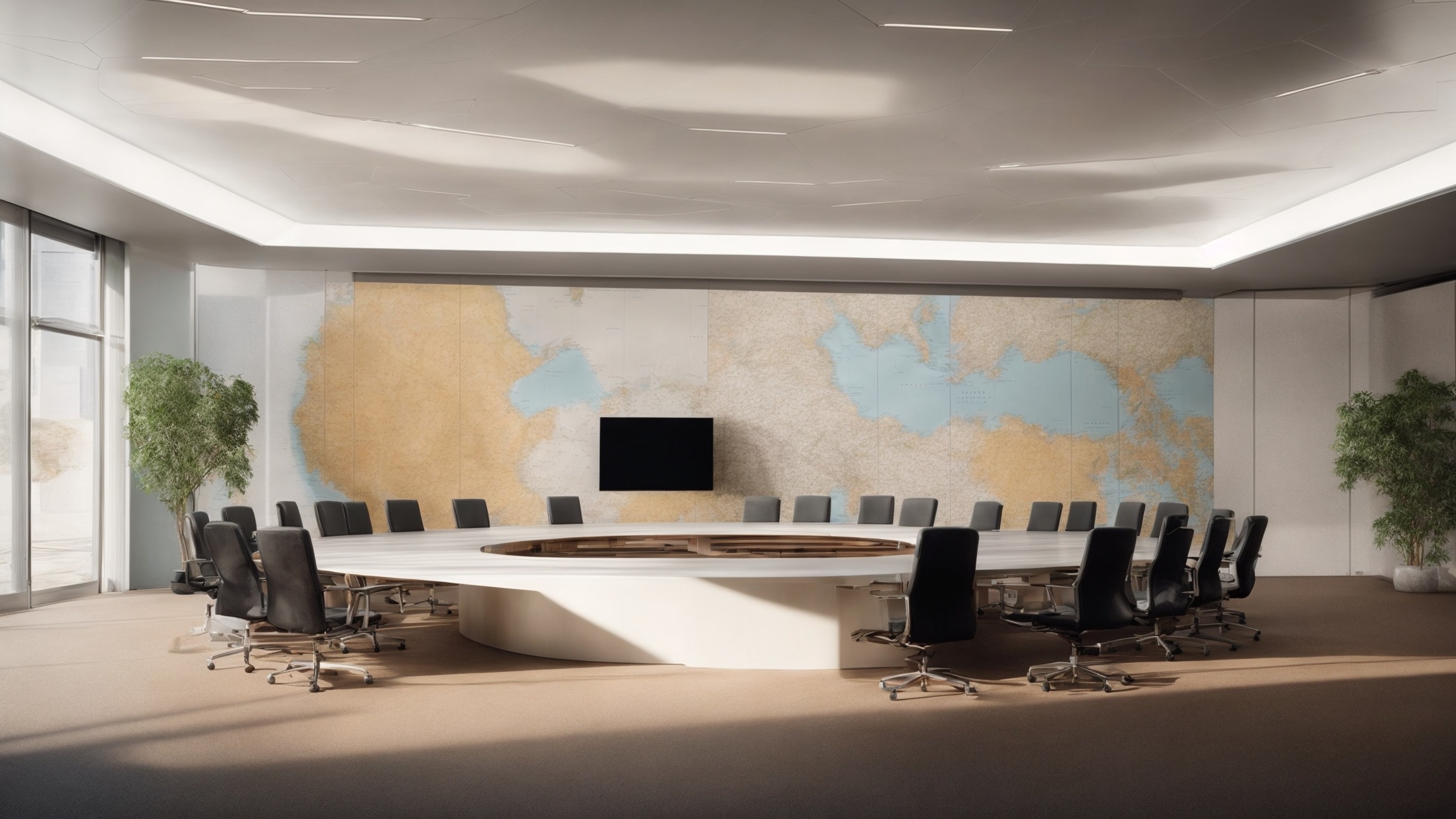 Global map and political leaders discussing hottest political issues today